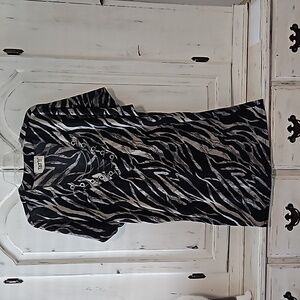 SAFARI PRINT BLOUSE/DRESS